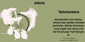 Screenshot des Artikels im leibniz Magazin